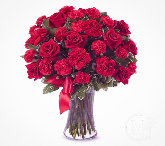 ROSES AND CARNATION